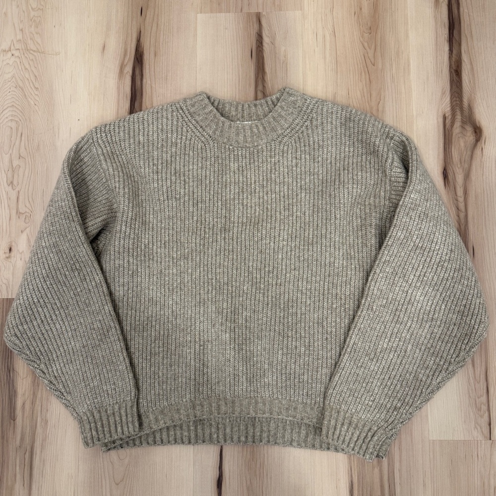 H&M Wool Blend Crewneck Sweater